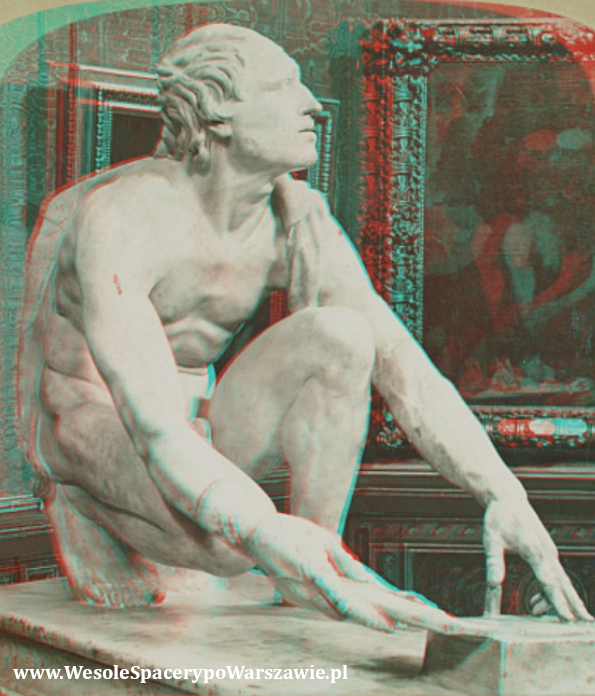3D anaglify zdjęcia anaglifowe Rzeźba Florencja 3D anaglyph photos