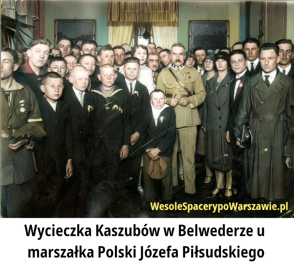 Piłsudski w Belwederze
