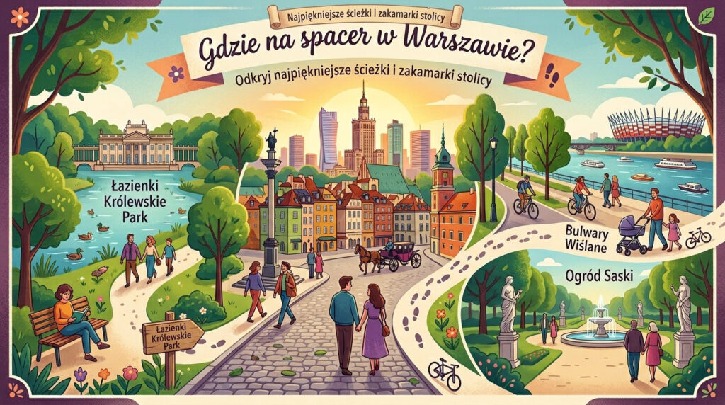 Gdzie na spacer w Warszawie?