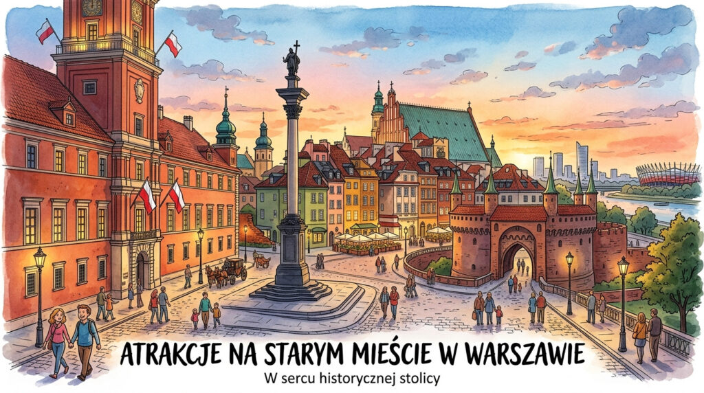 Atrakcje na Starym Mieście w Warszawie
