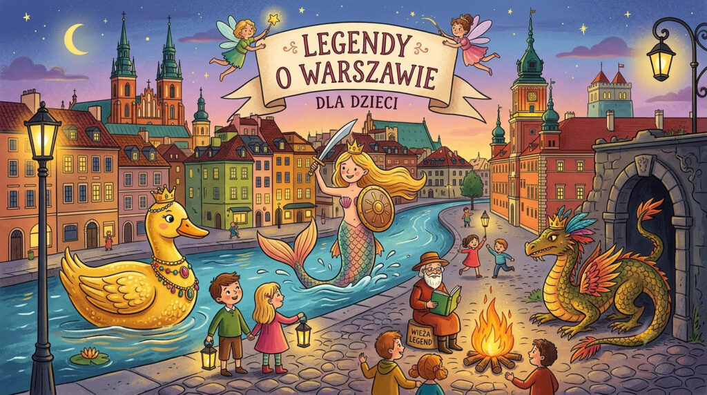 Legendy o Warszawie dla dzieci