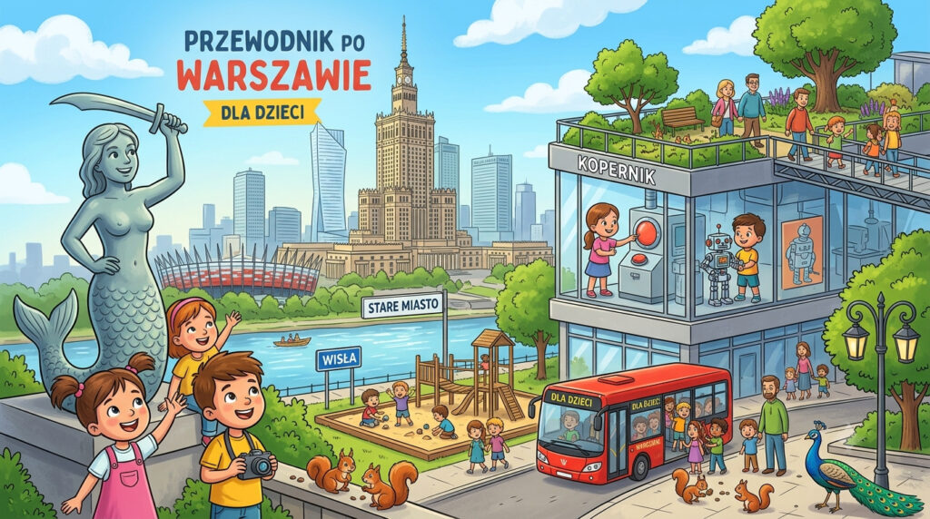 Przewodnik po Warszawie dla dzieci