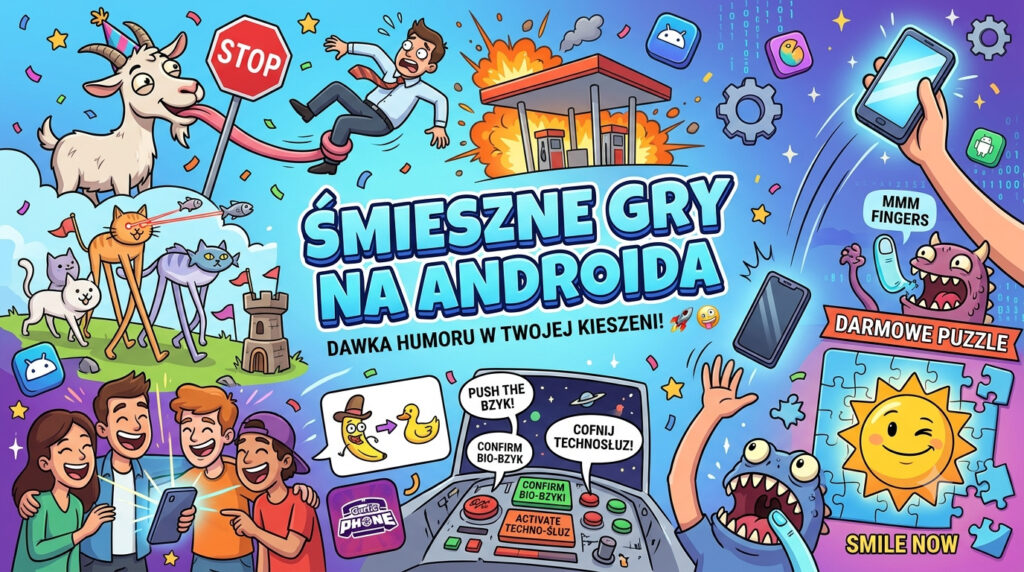 Śmieszne gry na Androida