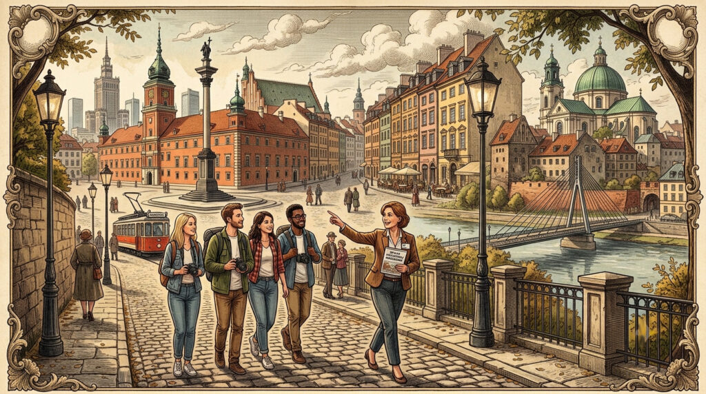 Spacer historyczny Warszawa