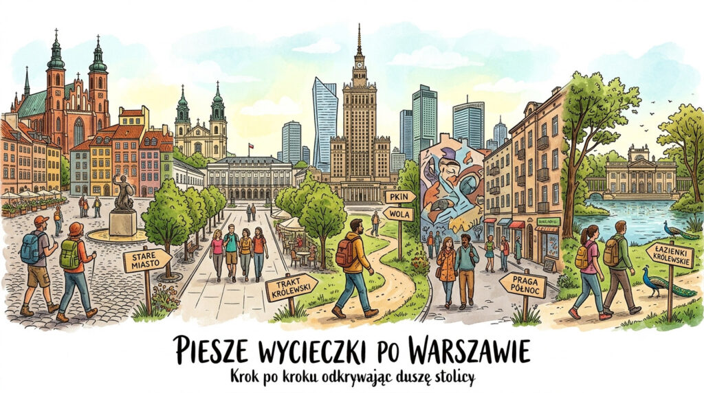 Wycieczki piesze po Warszawie